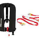 SEATEC Спасательный жилет CLASSIC 165 / черный / 165 N / вкл. спасательный круг