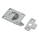 Купить Foresti & suardi 5050145 Ручка люка из хромированной латуни Silver 50 x 42 mm  7ft.ru в интернет магазине Семь Футов