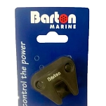Barton marine 29385 Fairlead Роликовая передняя швартовная утка Коричневый Brown 6-12 mm