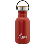 Laken BSB50RO Basic 500ml Крышка из нержавеющей стали и бамбука Красный Red