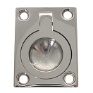 Купить Forniture nautiche italiane 5050110 Нержавеющая сталь Anti Вибрационная ручка Серебристый Silver 48 x 38 mm  7ft.ru в интернет магазине Семь Футов