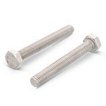 Euromarine VIXVH1020-20 A4 DIN 933 10x20 mm Винт с шестигранной головкой 20 единицы Серебристый Silver
