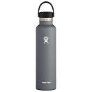 Купить Hydro flask S24SX010 Стандартная горловина со стандартной бутылкой Flex 710ml Серый Stone 7ft.ru в интернет магазине Семь Футов