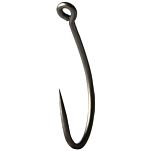 Mustad C49XSAP-TX-14-25H Curved Caddis Одноглазый Крючок Без Бородки 25 единицы измерения Silver 14