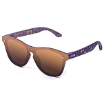 Ocean sunglasses 40003.10 поляризованные солнцезащитные очки Socoa Коричневый Matte Demy Brown Brown Gradiant Flat/CAT3
