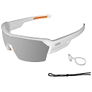 Купить Ocean sunglasses 3800.6X поляризованные солнцезащитные очки Race Matte White Orange Nosepad / Tips/CAT3 7ft.ru в интернет магазине Семь Футов