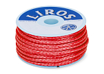LIROS D-PRO Dyneema Hollow Braid / red 34177-bvs