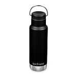 Klean kanteen 1008450 Insulated Classic Бутылка из нержавеющей стали 532ml Петля крышка Черный Black