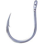 BKK AKEJ8710 одноглазый крючок Reefmaster HG  Silver 1/0