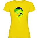 Купить Kruskis 11502302xxlk030 Футболка с коротким рукавом Jumping Dorado Yellow 30x25x2 2XL 7ft.ru в интернет магазине Семь Футов