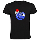Купить Kruskis CA65500302K046 Футболка с коротким рукавом Born To Fish Hook Черный Black L 7ft.ru в интернет магазине Семь Футов