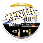 Asari LAKE100012 Kento Surf 1000 M Линия Красный  Yellow 0.120 mm 