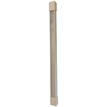 Goldenship GS10443 12-24V 5.4W 367 mm Светодиодный свет плафона машинного отделения Серебристый White 540 Lumens 