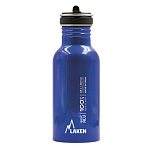 Laken BAF60-A Алюминиевая бутылка с основной крышкой 600ml Blue