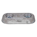 Tecnoseal ANOMG1902 Vetus Анод из магниевого стержня Серебристый Grey 250 x 65 x 30 mm