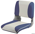 Сиденье синее с откидной спинкой и съемными подушками 482 x 470 х 435 мм, Osculati 48.402.03