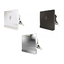 Купить Корпус для смесителя Plastimo EZ Water 67599 96х96х71,2мм вырез Ø70мм из белого АБС-пластика с квадратной жёсткой крышкой из белого АСА-пластика 7ft.ru в интернет магазине Семь Футов