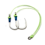 JLC AZJLCDASXE Xipi EVO Двойной вспомогательный крюк Green / Silver