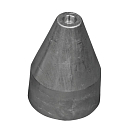 Купить Цинковый анод Tecnoseal Orvea 00499 Ø81x110мм конический 7ft.ru в интернет магазине Семь Футов