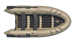 Лодка ПВХ нднд Air Line 420 Badger (Цвет-Лодка Олива) ARL420 Badger Boat