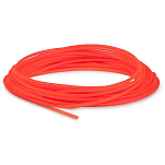 Matrix fishing GAC446 Slik Эластичный 3 м Красный Red 0.090 mm 