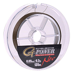 Gamakatsu 005140-00012-00000-00 G-Power Плетеная леска 135 м Зеленый Moss Green 0.120 mm 