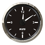 Часы судовые KUS Ободок - S.S.316 с черным циферблатом ky09000-spot