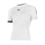 MB Wear MBFP00M001V Базовый слой с коротким рукавом Freedom Spring Белая White / Grey M