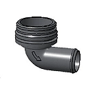 Купить Plastimo 55770 Противовозвратный коленчатый соединитель трюмного насоса Grey 28 mm 7ft.ru в интернет магазине Семь Футов