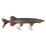 Fox rage NRE510-UNIT Мягкий приманка Ultra-Realistic Pike Replicant 125g 250 mm