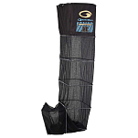 Garbolino GOMNK6259350 Demi-Lune Latex River Keepnet Серый  Black 3.0 m 