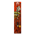 Benzar mix 79856025 Rapid XL Long Cast Кормушка фидерная прикормочная Оранжевый Khaki 25+20 g