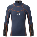 Gill 5003j-oce04-jm Неопреновая футболка с длинным рукавом Zenlite Ocean / Steel Grey 40x30x10 9-10 Years