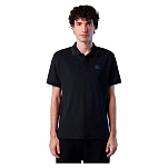 North sails 692405-0999-M Поло с короткими рукавами Logo Черный Black M