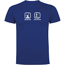 Купить Kruskis CA65500405K094 Футболка с коротким рукавом Problem Solution Fish Голубой Royal Blue XL 7ft.ru в интернет магазине Семь Футов