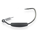 Купить Scratch tackle SRTBL03N50 Body Leaf Техасский Крюк 3.5g Черный Grey 5/0  7ft.ru в интернет магазине Семь Футов