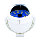 Купить Компас Autonautic instrumental C12-004 12/24В 150х136мм Ø85мм прямая картушка на кронштейне белый/синий 7ft.ru в интернет магазине Семь Футов