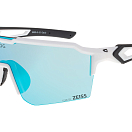 Спортивные очки GOG Valhalla / Matt White-Black / Sky Blue Lens, e620-3