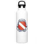 Fish tank B60JAWS Бутылка челюстей 600ml Белая Jaws