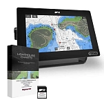 Raymarine e70637-00-weu плоттер с картографией Axiom + 9 RV RV3D LightHouse Western Europe Black 30x40x20