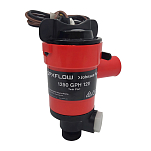 Аэраторнная помпа Johnson Pump Twin Port 1250 GPH 48103 12В 78,86 л/мин штуцер 12/20мм для аэрации и водоснабжения