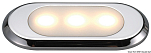 Накладной LED светильник Oculus дежурного освещения 12В 0.3Вт 30Лм белый свет фронтальный пучок, Osculati 13.178.10