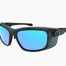 Спортивные очки Demetz Piment 2.0 / Solid Black / Matt Black Brown Mirror Ice Blue Cat.4, piment205174be57