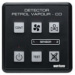 Газовый детектор с датчиком Vetus PD1000 85 x 85 x 40 мм 12/24 В 3 x 1 А кабель 5 м