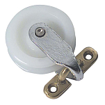Foresti & suardi 7878201 8 mm Качающийся шкив  White 50 x 9 mm