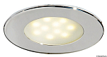 Встраиваемый LED светильник Atria 12/24В 2Вт 215Лм белый свет без выключателя, Osculati 13.447.01
