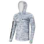 Kali kunnan 48352 Футболка с длинным рукавом W Camo UPF50 Plus Camo Grey S