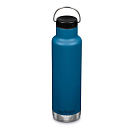 Купить Klean kanteen 1008459 Insulated Classic Бутылка из нержавеющей стали 590ml Петля крышка Голубой Real Teal 7ft.ru в интернет магазине Семь Футов