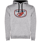 Купить Kruskis SU1067015802C072 Толстовка с капюшоном Fresh Lobster Two-Colour Серый Heather Grey / Black S 7ft.ru в интернет магазине Семь Футов