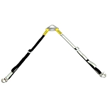 Oem marine u52002 Ремни и подъемный ремень с 2 рычагами White / Black 31x17x8 400 Kg